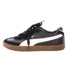 プーマ PUMA CLUB 2 ERA クラブ2エラ スニーカー レザー スエード ロゴ US5.5 23.5cm 黒 ブラック 397447-02 /BB