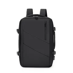 ビジネスリュック メンズ 拡張 リュックサック 大容量 通勤 通学 出張 多機能 USB充電ポート 3WAY 防水 PC パソコン ビジネスバッグ