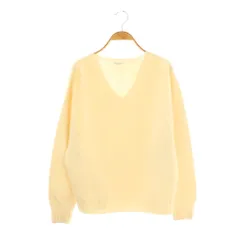 B&Y ユナイテッドアローズ BEAUTY&YOUTH ビューティー&ユース ウールナイロンホールガーメントVネックニット セーター プルオーバー アイボリー /CX ■OS