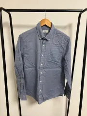 トップテン TOPTEN10 オックスフォード シャツ ブルー 431