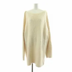 ノーブル NOBLE 23AW シャギーニットミニワンピース 長袖 F アイボリー 23040240900040 /NQのサムネイル