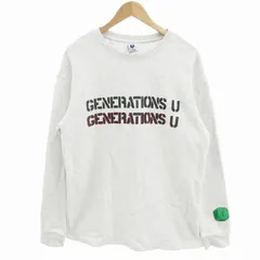 ゲス GUESS GENERATIONS LOGO SWEAT スウェット トレーナー プルオーバー クルーネック L グレー M0GMK1K7704 /OU