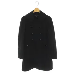 マークジェイコブス MARC JACOBS コート ラウンドカラー アウター ウール 4 M 黒 ブラック /YQ ■OSのサムネイル