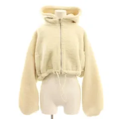 スナイデル SNIDEL ボアマウンテンパーカー ブルゾン ショート丈 F アイボリー /AT ■OS ■SH