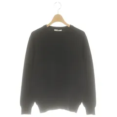 スローン SLOANE 12G天竺2重編みクルーネックニット セーター 長袖 2 ブラック /DO ■OS ■SH