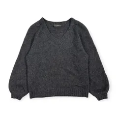 カシミヤ100% BODY DRESSING Deluxe ボディドレッシングデラックス Vネック ニット セーター 38/グレー レディースのサムネイル
