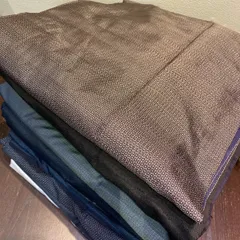 【まとめ売り】男物着物15枚 リメイク素材　ハンドメイド向け