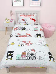 Hello Kitty ハローキティ 掛け布団カバー + 枕カバー セット シングルサイズ