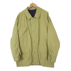 Darebridge デアブリッジ ドイツ製 ゴアテックス GORE-TEX ヴィンテージ 90s ジャケット カバーオール ジップアップ XL 50 くすみ黄緑 紺 ネイビー 大きいサイズ 国内正規品