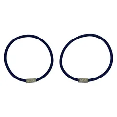 [未使用．美品] acca クリスタルガラス付き黒ヘアゴム acca クリスタルガラス付き黒ヘアゴム 【公式通販】