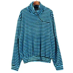 51パーセント 51PERCENT ハーフジップ ツアーベルベット スウェット L