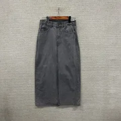 MUSINSASTANDARD(ムシンサスタンダード) カジュアル 前スリット グレー スカート S A00959