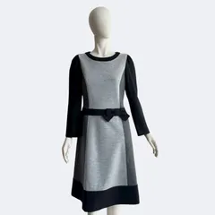 M’S GRACY エムズグレイシー  ワンピース リボン ウール 長袖