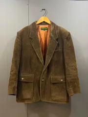 (M) ヴィンテージ コーデュロイ ジャケット ブラウン 3 9