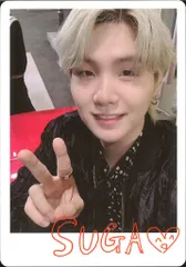 BTS ミニフォトカード SUGA 2021 PERMISSION TO DANCE ON STAGE SP