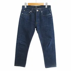 アーペーセー A.P.C. petit new standard プチニュースタンダード デニム テーパードジーンズ 濃紺 インディゴ サイズ27 約S IBO70