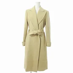 ジェイクルー J.CREW ウール アルパカ混 ベルテッド ガウンコート ジャケット 6 ベージュ 0317 ■GY09のサムネイル