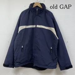 ギャップ 90s 00s オールド ナイロン ジャケット ブルゾン フルジップアップ フード収納式 メンズ L ISItems【USED】【古着】【中古】50146687