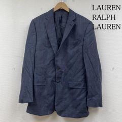 ローレンラルフローレン紺ブレザーP556△ポロ金ボタン毛ウール4XL