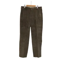 ブルックスブラザーズ BROOKS BROTHERS パンツ 無地 コーデュロイ コットン混 W34 茶 ブラウン