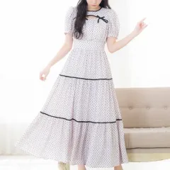 エブリン リボンティアード ワンピース