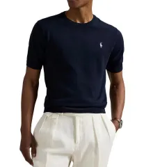 ポロ 半袖ニットXL