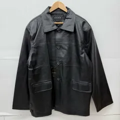 中古  エンポリオコレクション  フェイクレザージャケット  ブラック  サイズ不明 肩幅：約52.5cm  EMPORIO COLLECTION メンズ  アウター  PVC素材  黒系  【V1845-001】◇217