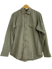 THE NORTH FACE (ザノースフェイス) 長袖シャツ チェック柄シャツ アウトドア NT21603 L ベージュ メンズ/004