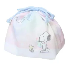 スヌーピー[ランチ巾着]お弁当きんちゃく/melting bubble ピーナッツ 