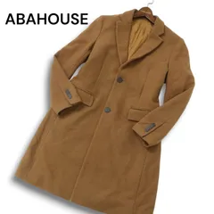 ABAHOUSE アバハウス 秋冬★ タスマニア ウール ブレンド チェスターコート Sz.44 メンズのサムネイル
