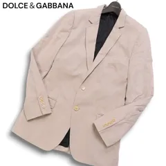イタリア製★ DOLCE＆GABBANA ドルチェ＆ガッバーナ 通年 総裏★ テーラード ジャケット ブレザー Sz.48 メンズのサムネイル