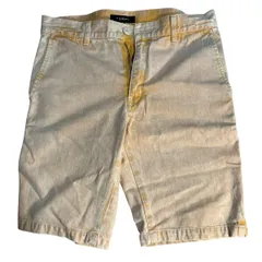 B061 TOMMY トミー ハーフパンツ 半ズボン ベージュ カーキ メンズ M