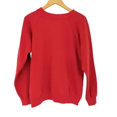 ヘインズ Hanes 80-90s USA製 Her Way クルーネック 無地 ラグランスウェット メンズ import：L 