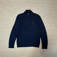 POLO RALPH LAUREN ハーフジップアップニットセーター