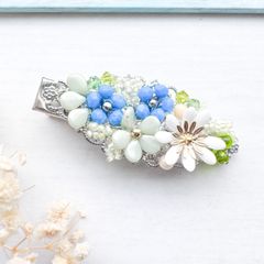モコ様/お花いっぱいブーケ かぎ針モチーフ ヘアゴム - メルカリ