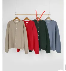 新品 レディース オーバーサイズ カーディガン 出品 (Free!)