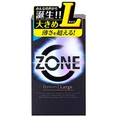 ジェクス ZONE ゾーン Lサイズ コンドーム 6個入のサムネイル