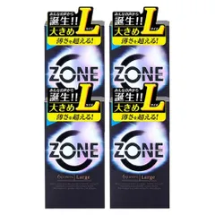 【4箱計24個】ジェクス ZONE ゾーン Lサイズ コンドーム 6個入のサムネイル