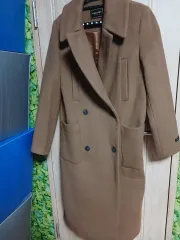 ウール アンゴラ ロングコート