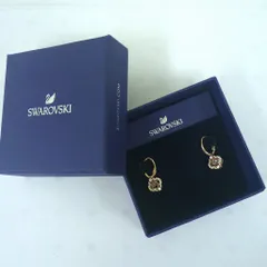 スワロフスキー ピアス スパークリング ダンス クローバー ピンク 両耳