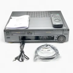 videoカセットレコーダーWＶ-Ｈ4 SONY VIDEO CASSETTE RECORDER WV-H4 ソニー ビデオ8 VHSビデオ