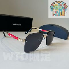 PRADA 滝沢眞規子着用 タキマキ サングラス キャットアイ 黒 SPR01V
