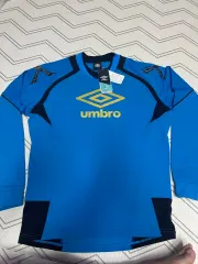 アンブロ 長袖 Tシャツ ブルー PRO TRAINING トップス