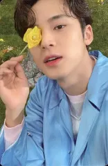 【中古】コレクションカード(男性) SEVENTEEN/MINGYU(ミンギュ)/裏面黄/CD「SECTOR 17」(COMPACT Ver.)封入特典フォトカード