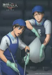 【中古】原画イラストボード 劇場版「進撃の巨人」Season2】HMV限定特典ポートレート 