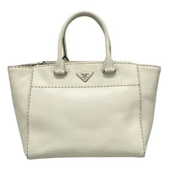 PRADA(プラダ) トートバッグ - BN2857 アイボリー レザー