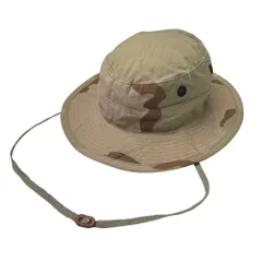 【US ARMY】 03年納入 米軍 実物 デザートカモ ブーニーハット B-259