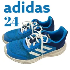 アディダス　adidas レディース　ランニングスニーカー　ブルー　24cm