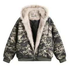 2025年最新】迷彩 アウター ファーの人気アイテム - メルカリ