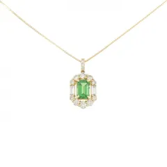 K18YG ガーネット ネックレス 0.64CT